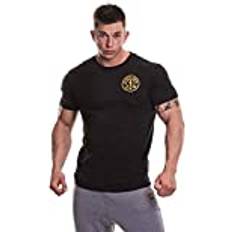 Golds Gym Herren T-Shirt, schwarz