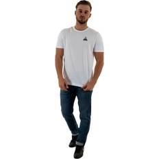 Le Coq Sportif Men's Essentials Sleeve White Cotton T-Shirt