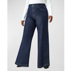 Spanx Jeans Spanx High-Rise Wide-Leg Denims
