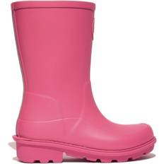 Pink Wellingtons Fitflop WONDERWELLY Kids Rain Boots Pink Jam-12K Small Kids