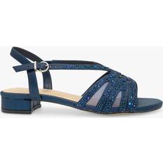 Paradox London Quest Wide Fit Glitter Sandals