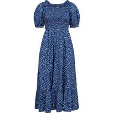 Polo Ralph Lauren M Dresses Polo Ralph Lauren Shirred Cotton Maxi Dress Multi