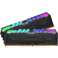 OLOy OLOy DDR4 RAM 16GB 2x8GB Black Owl Aura Sync RGB 2666 MHz CL19 1.2V 288-Pin Desktop UDIMM MD4U0826190BHJDA