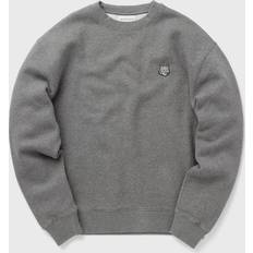 Maison Kitsuné Bold Fox Head Cotton-Jersey Sweatshirt Grey