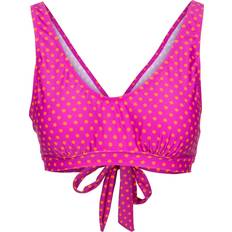 Purple Bikinis Trespass Natalia Womens Printed Bikini Top Purple