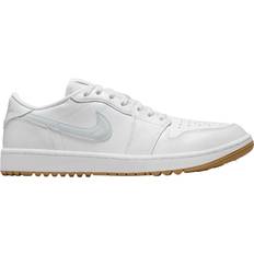 Nike 47 ½ Golf Shoes Nike Air Jordan 1 Low G M - White/Gum Medium Brown/Pure Platinum