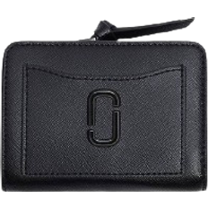 Marc Jacobs The Utility Snapshot Dtm Mini Compact Wallet - Black