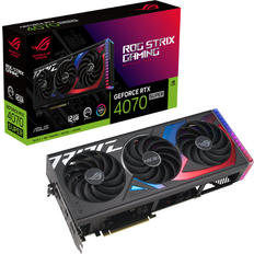 ASUS Graphics Cards ASUS ROG Strix GeForce RTX 4070 SUPER 2x HDMI 3x DP 12GB