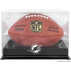 Fanatics Authentic Miami Dolphins Black Base Football Display Case with Mirror Back