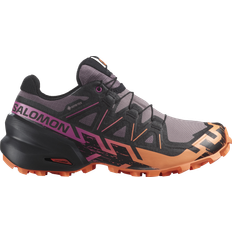 Salomon 46 ½ - Women Shoes Salomon Speedcross 6 GTX W - Purple Moonscape/Black/Orange Bird of Paradise