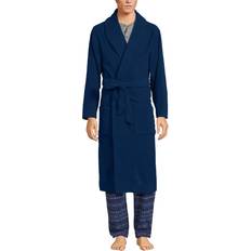 Lands' End Sleepwear Lands' End Men's Fleece Robe Deep sea navy