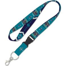 NBA Sports Fan Products WinCraft Charlotte Hornets Black Panther Reversible Lanyard with Detachable Buckle