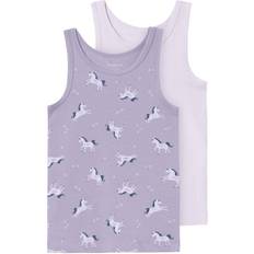 Name It Unicorn Tank Top 2-pack - Lavender Aura (13221107)