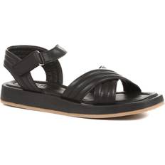 Jones Bootmaker Maera Leather Platform Sandals MAERA 322 402 Black