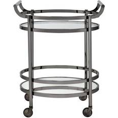 Glass Trolley Tables Homeroots Kitchen 286458 Cart Trolley Table