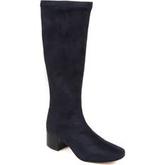 Jones Bootmaker Louella Knee High Leather Boots LOUELLA 324 246 Black