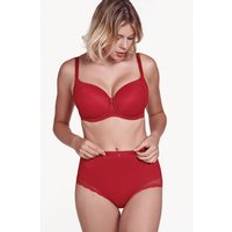 LISCA 'Evelyn' Underwired T-Shirt Bra Fuller Bust Red