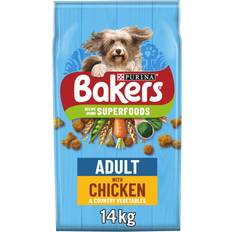 Purina Pets Purina Bakers Chicken with Vegetables Dry Dog Food 14kg
