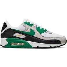 Green Trainers Nike Air Max 90 M - White/Black/Malachite