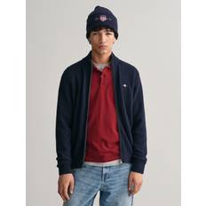 Blue - Men Cardigans Gant Cardigan Regular