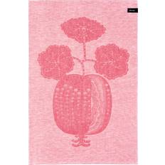 Iittala Taika Sato tea towel 47x70 Pink