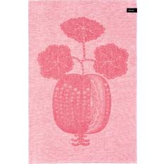 Iittala Taika Sato tea towel 47x70 Pink