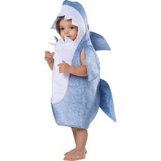 Dress Up America Shark Costume for Kids Blue Baby Shark Halloween Costume