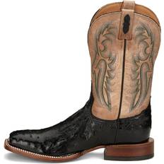 Tony Lama Mens Castillo Ostrich Square Casual Boots Mid Calf