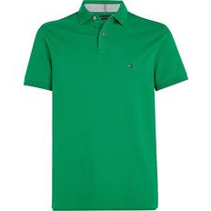 Tommy Hilfiger Men Tops on sale Tommy Hilfiger 1985 Collection Flag Embroidery Regular Polo OLYMPIC GREEN