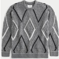 Hollister Relaxed Textured Stitch Crew Sweater