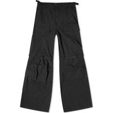 Balenciaga Men's Runway Cargo Pants Black Black