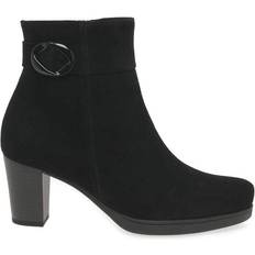 Gabor Boots Gabor 'Dove' Heeled Ankle Boots Black