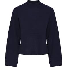 Y.A.S Frido Knitted Pullover - Night Sky