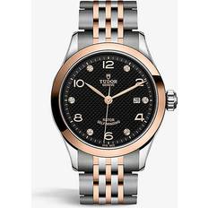 Tudor Women Wrist Watches Tudor Womens Silver M91351-0004 1926 Stainless-steel, 18ct Rose-gold and Diamond Automatic