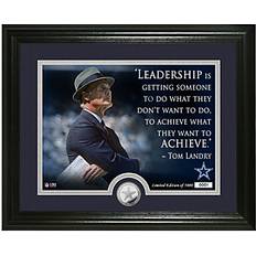 Highland Mint Tom Landry Quote Silver Coin Photo