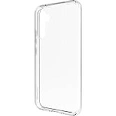 Muvit Schutzhülle für Samsung Galaxy A34 5G, transparent, stoßfest, 1 m 80, umweltfreundlich, transparent, hergestellt aus 100% recyceltem Kunststoff