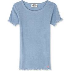 Mads Nørgaard Pointella Trixy Tee - Powder Blue Melange