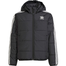 Adidas Windbreakers Jackets adidas Kid's Adicolor Jacket - Black/White (H34564)