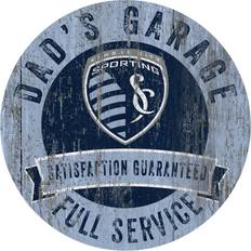 Fan Creations Sporting Kansas City Dad's Garage Blue Wall Decor