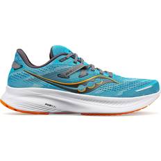 Gold - Men Running Shoes Saucony Guide 16 M - Agave/Marigold