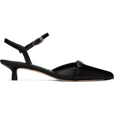 Aeyde Black Melia Nappa Heels Black IT