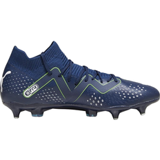 7.5 - Soft Ground (SG) Football Shoes Puma Future Match MxSG M - Persian Blue/White/Pro Green