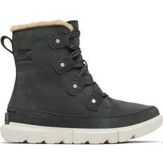 37 ½ Lace Boots Sorel Explorer Next Joan W - Grill/Fawn