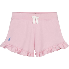 Polo Ralph Lauren Ruffled Stretch Mesh Short - Garden Pink w/ Dusty Blue