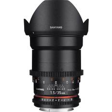 Samyang Canon EF Camera Lenses Samyang 35mm T1.5 VDSLR AS UMC ll for Canon EF