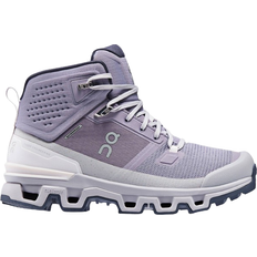 Purple - Women Hiking Shoes On Cloudrock 2 Waterproof W - Shark/Fade