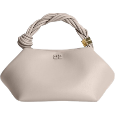 Grey Crossbody Bags Ganni Small Bow Bag - Light Grey