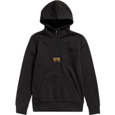 G-Star Kid's Hooded Zip Sweater - Dark Black