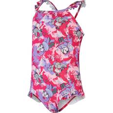 Purple Bathing Suits Speedo Kid's Learn to Swim Frill Thinstrap Swimsuit - Pink (800314614807)