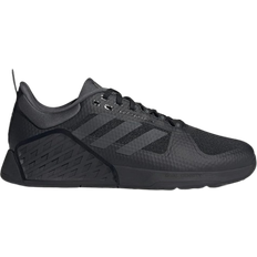 Synthetic - Unisex Gym & Training Shoes adidas Dropset 2 - Core Black/Grey Six